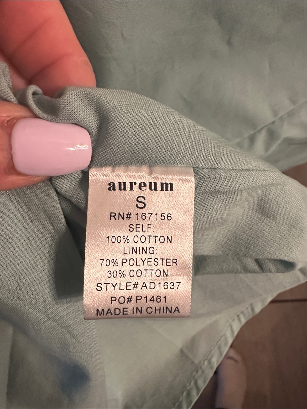 Aureum Robin Smocked Flutter Sleeve Midi Dress in Sage Small NWT - Picture 12 of 16
